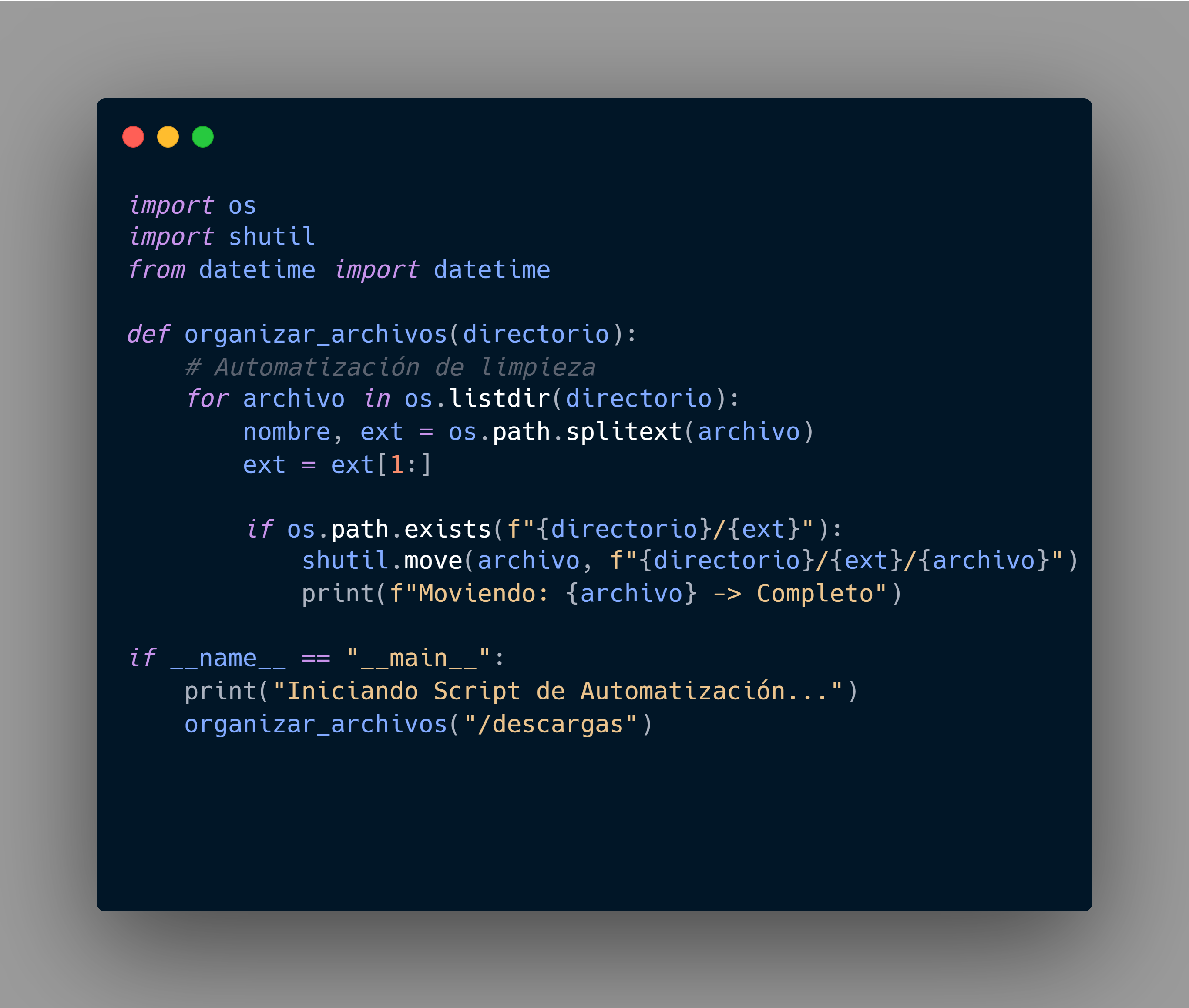 Automatización con Python